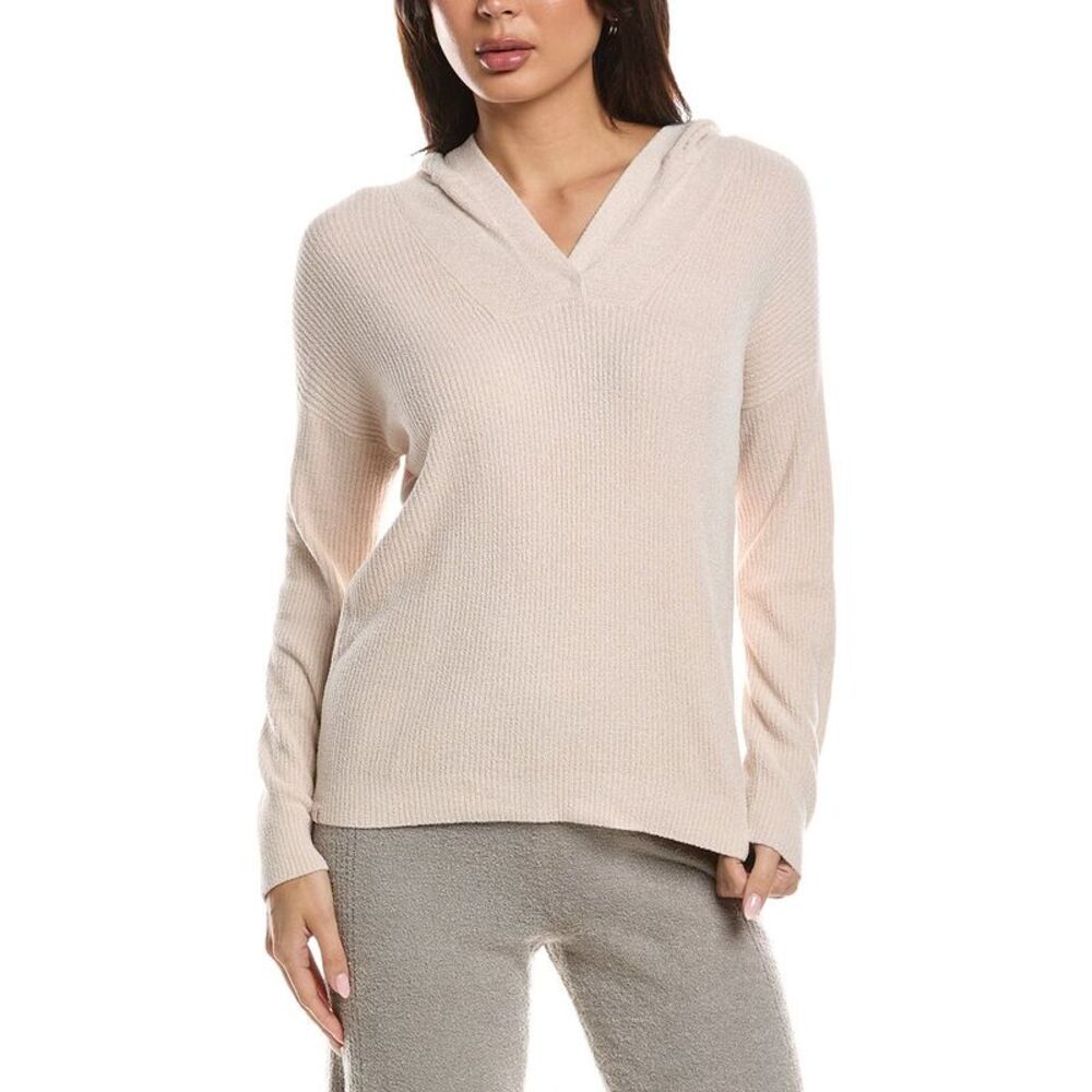 Barefoot Dreams Womens Cozychic Ultra Lite Coastline Hoodie, Brown